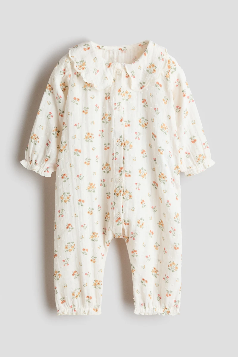 Cotton Muslin Romper Suit