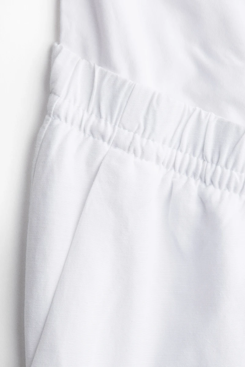 Pantalon MAMA en lin mélangé