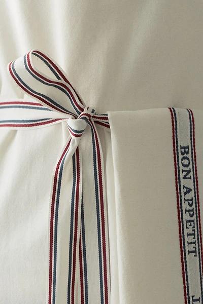 Linen-Blend Apron