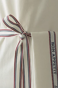 Linen-Blend Apron