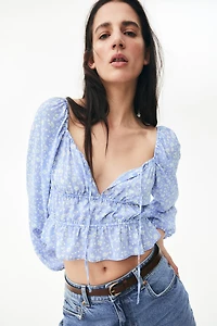 Crinkled Blouse