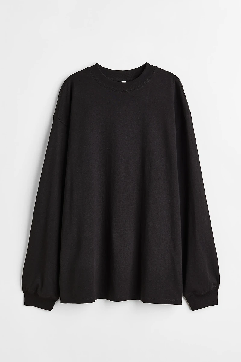 Long-sleeved Jersey Shirt