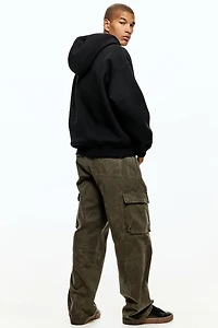 Oversized Fit Hooded Jacket