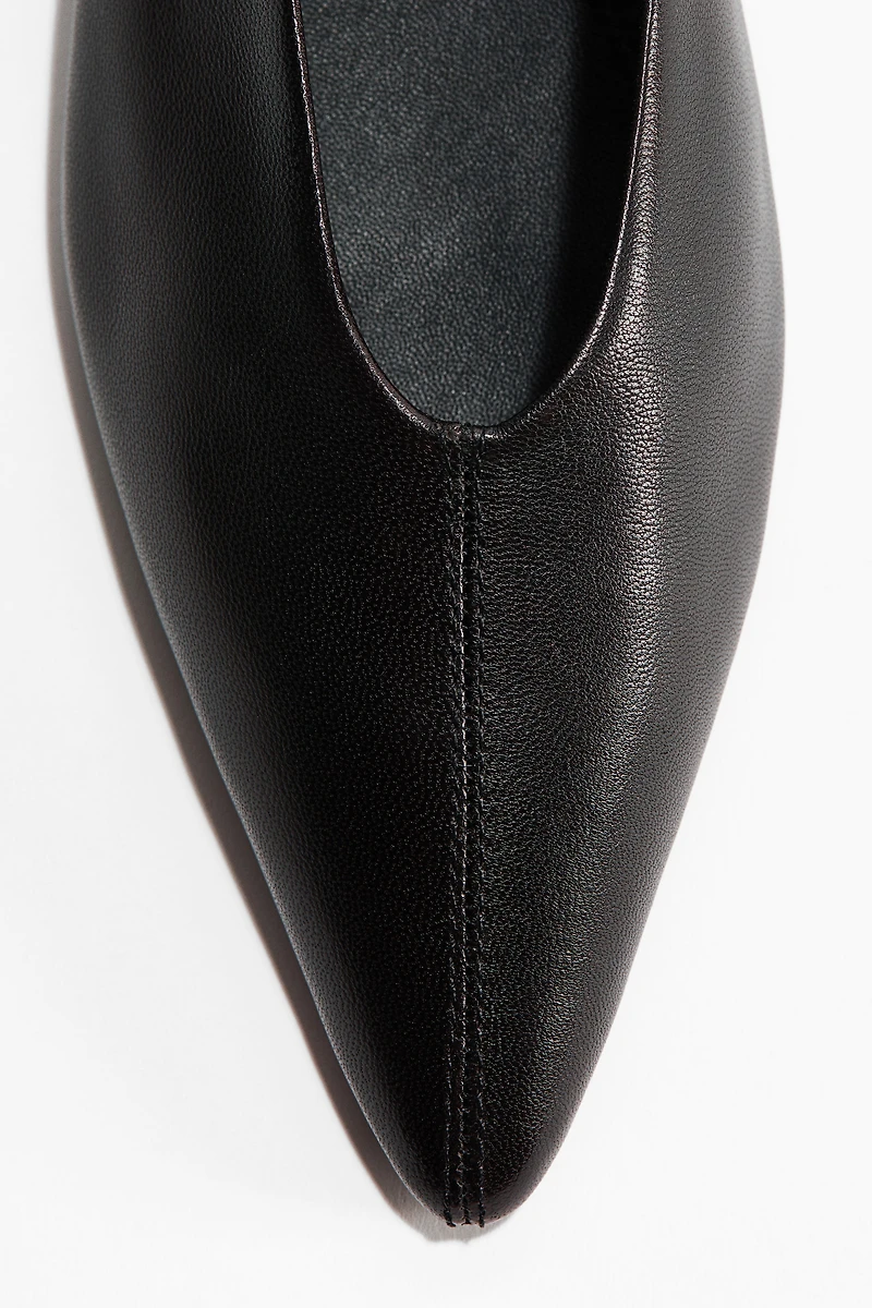 Leather Flats