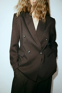 Double-Breasted Blazer