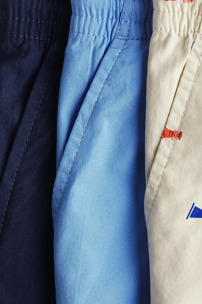 3-Pack Cotton Shorts