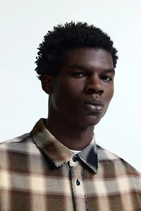 Relaxed-Fit Cotton-Blend Shirt