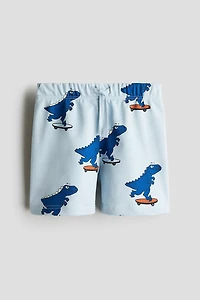 Printed Sweatshorts