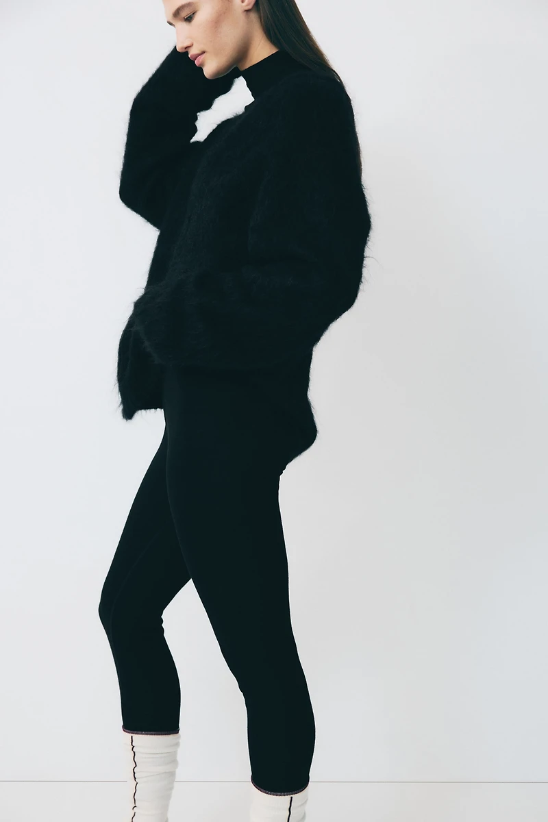 Wool Base-Layer Ski Leggings