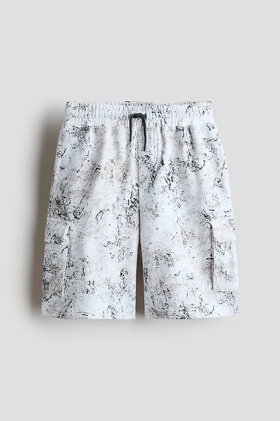 Short cargo en molleton