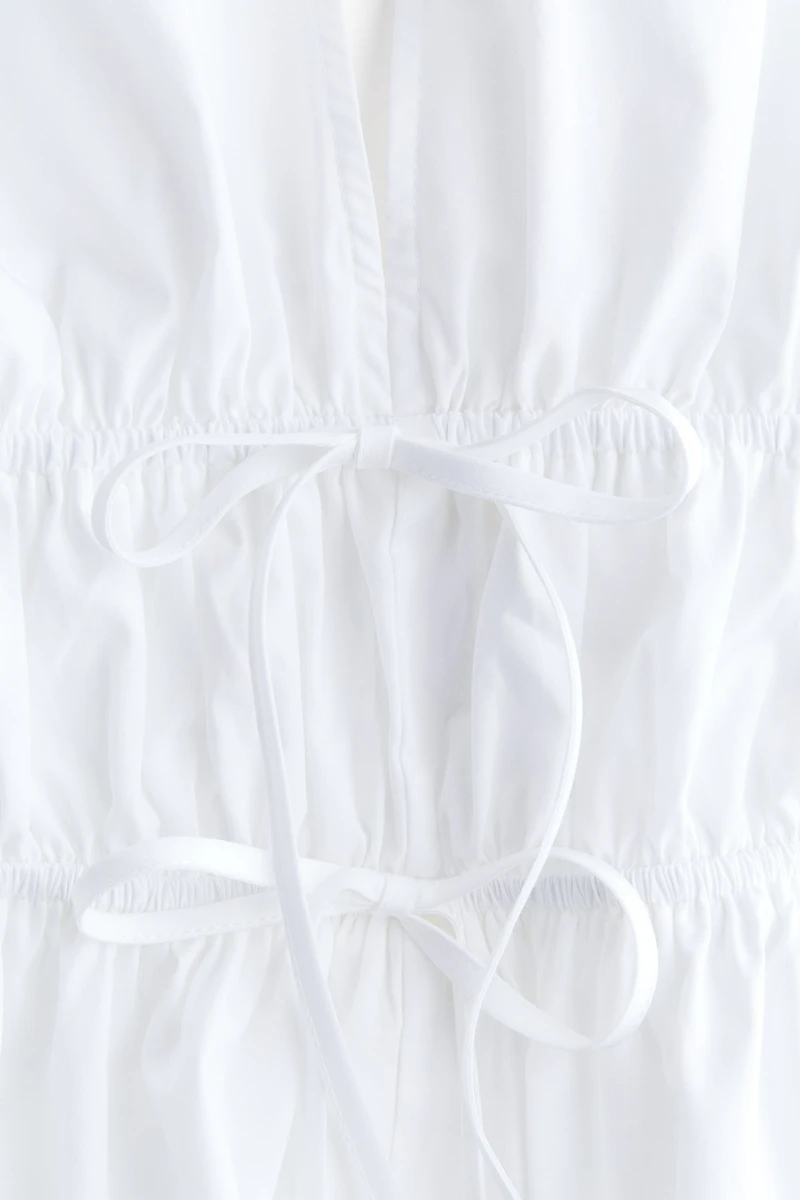 Peplum Halterneck Top