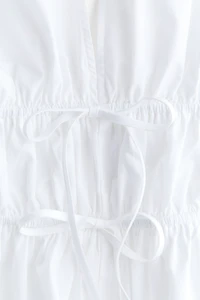 Peplum Halterneck Top