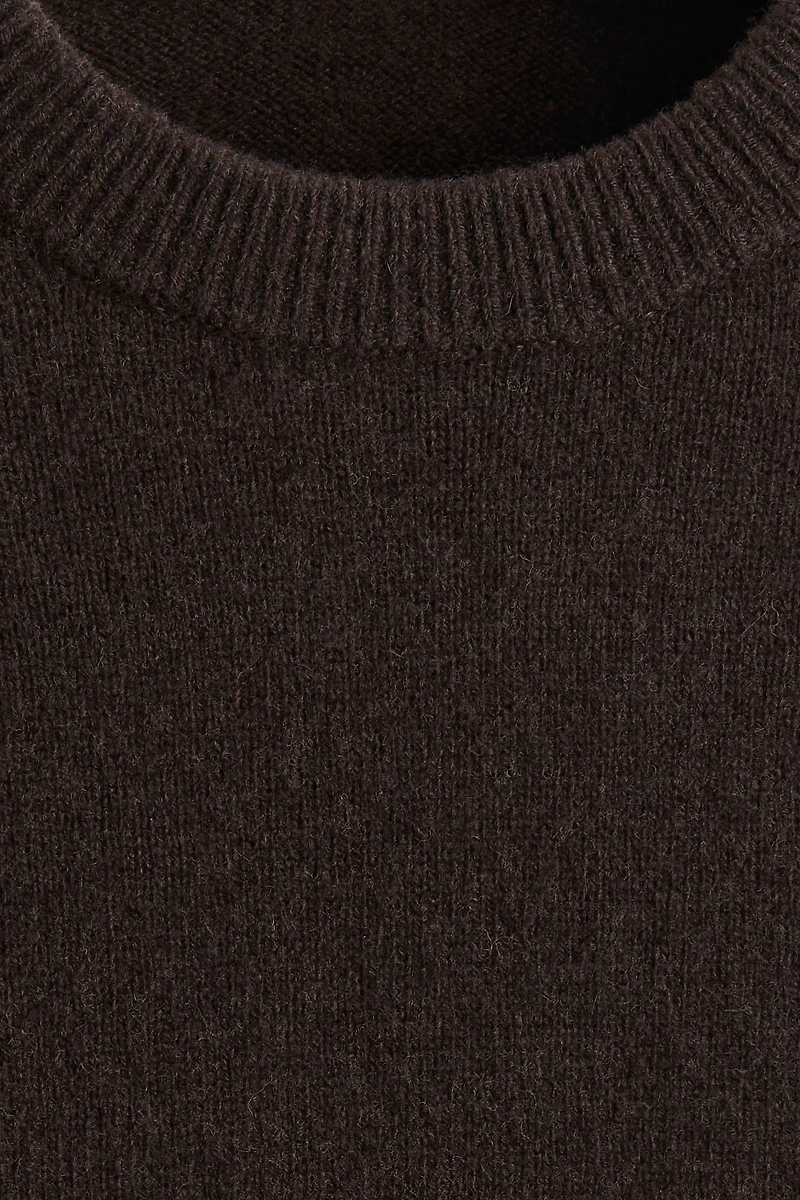 Regular-Fit Fine-knit Wool Sweater