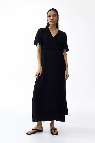MAMA Nursing Wrap Dress