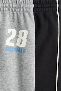 Lot de 2 pantalons jogging à l'intérieur brossé