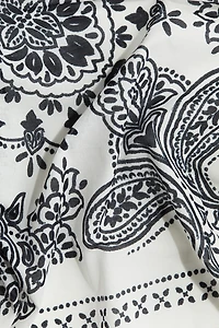 Patterned Cotton Scarf