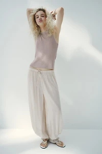 Metallic Knit Top