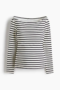 MAMA Haut à encolure bateau