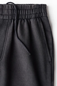 Pantalon décontracté en molleton de coton