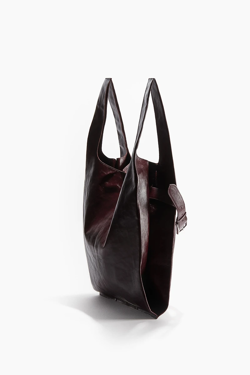 Large Leather Tote Bag
