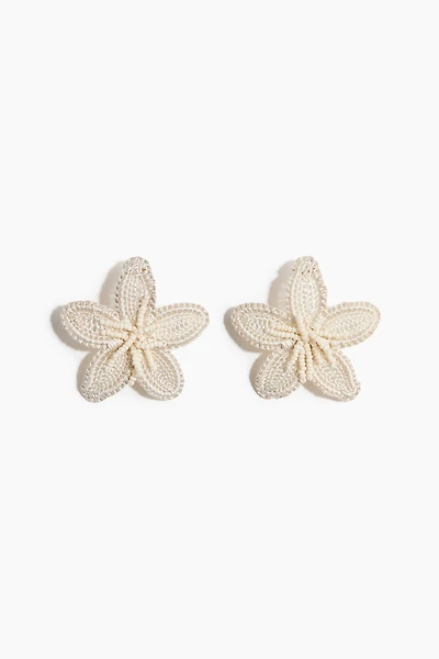 Boucles d'oreilles en forme de fleurs