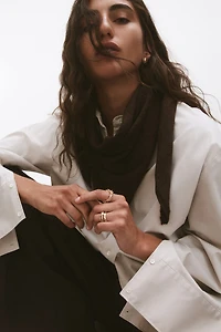 Foulard en tricot fin