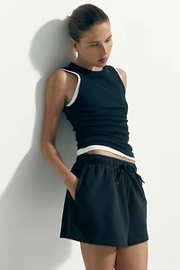 Drawstring Sweatshorts