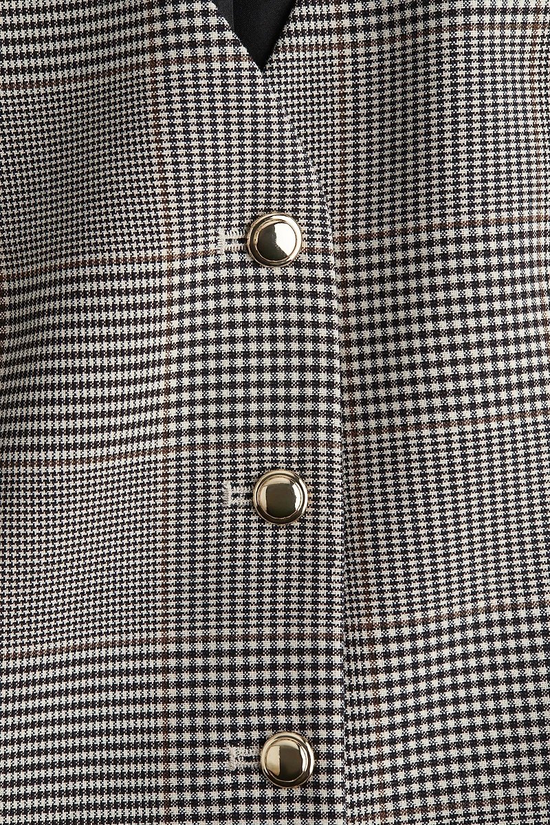 Gilet sans manches à encolure en V