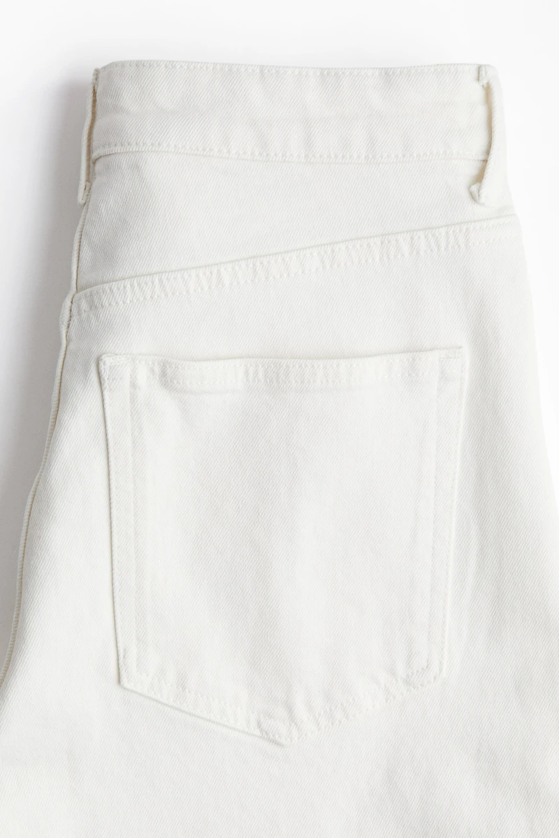 High Rise Wide-cut Jeans