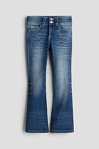 Bootcut Leg Low Jeans