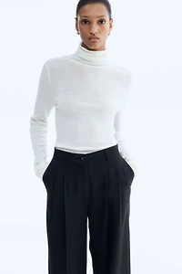 Wide-Leg Dress Pants