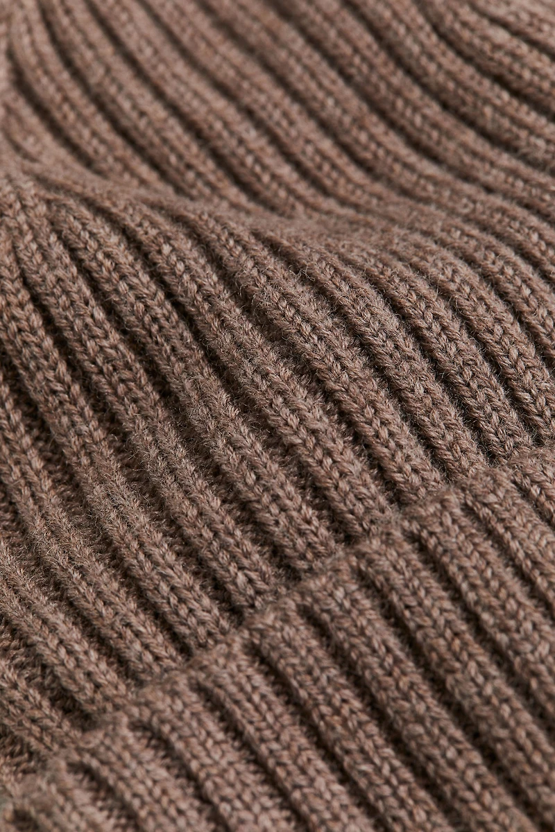 Wool-Knit Beanie