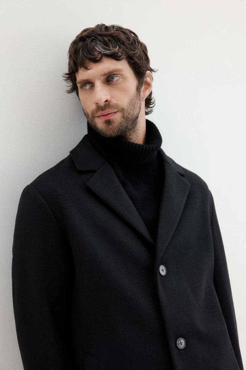 Single-Breasted Coat