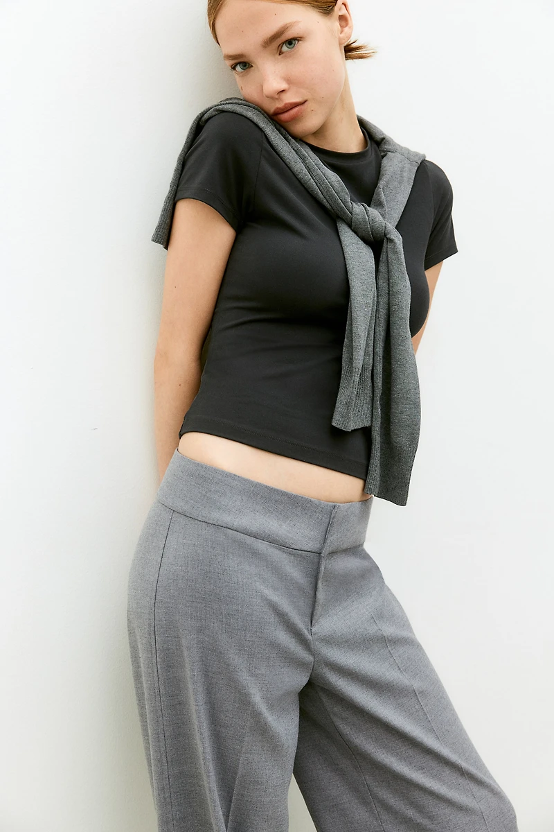 Wide-leg Dress Pants