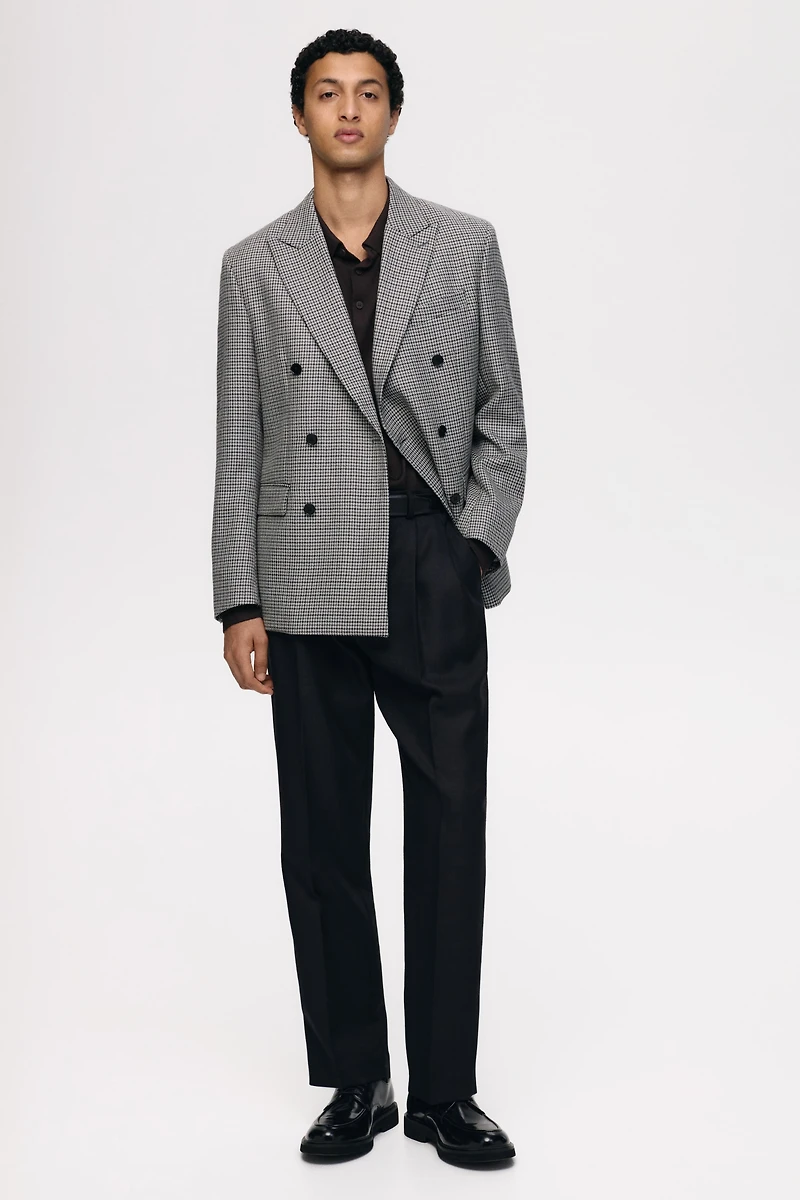 Veste en laine classique