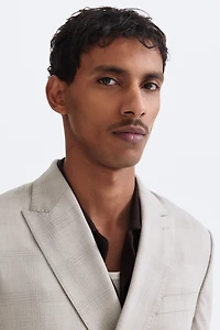 Regular-Fit Double-Breasted Jacket