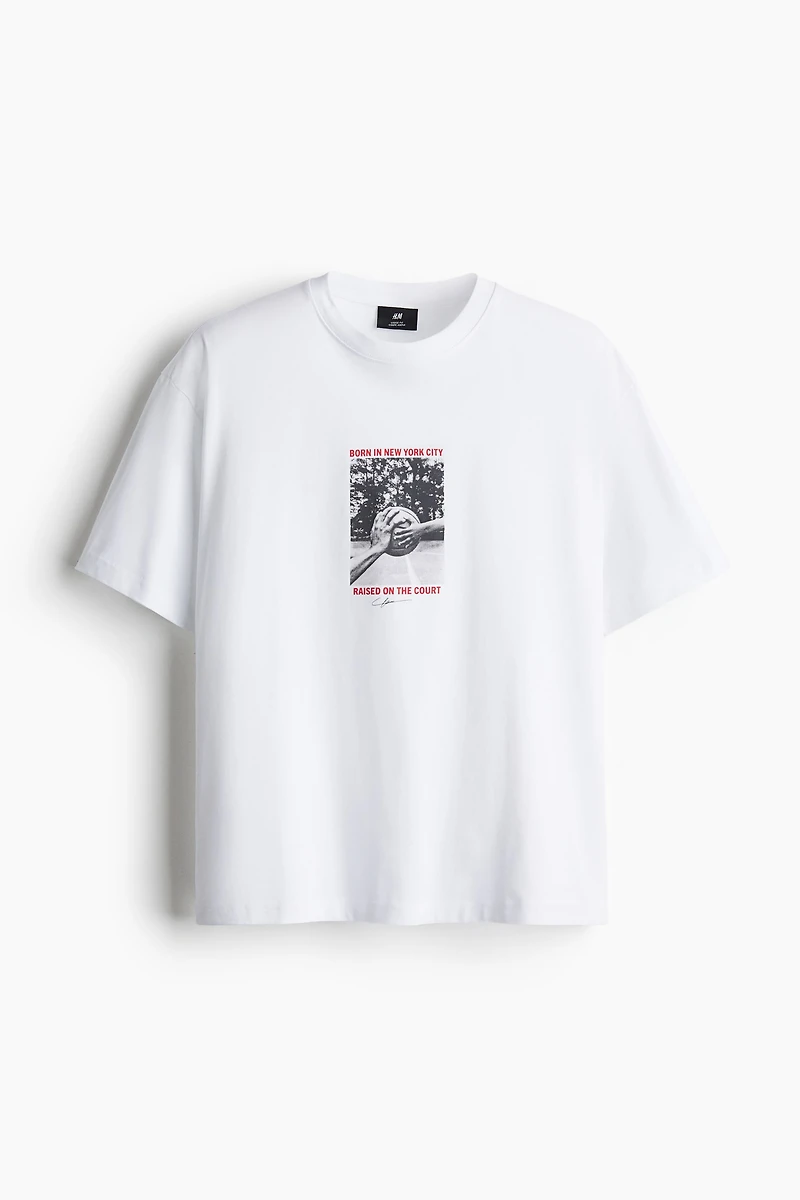 Loose Fit Printed T-shirt