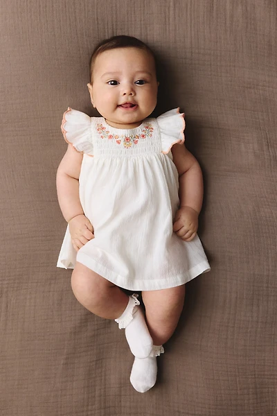 Robe une pièce en coton