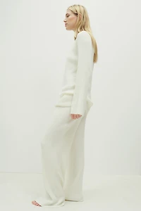 Rib-Knit Sweater