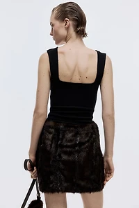 Débardeur à encolure carrée