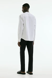 Regular-Fit Linen Pants