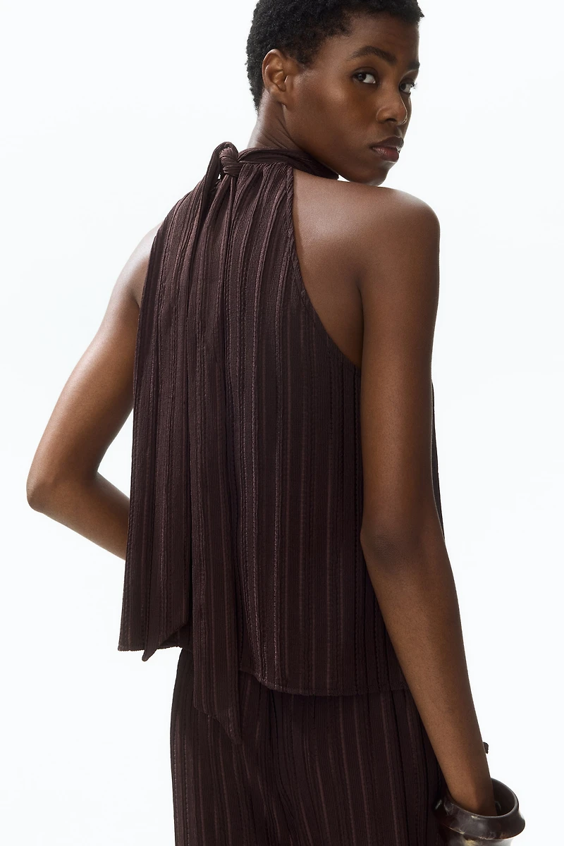 Textured Jersey Top