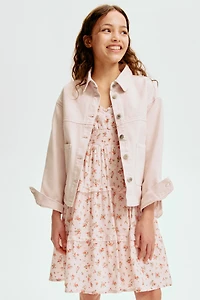 Tiered Cotton Dress