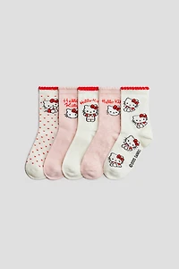 Lot de 5 paires chaussettes avec motifs
