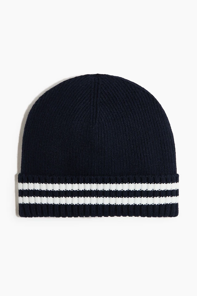 Rib-Knit Beanie