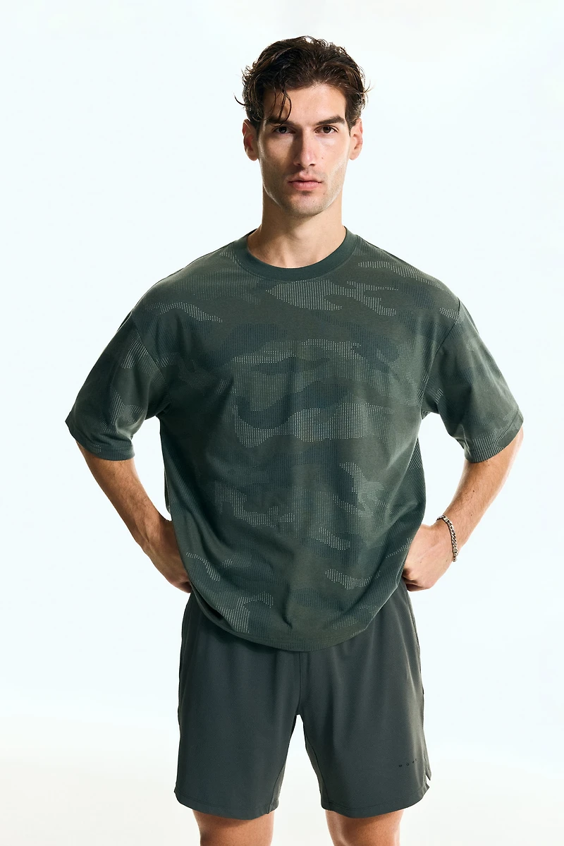 Boxy Sports T-Shirt with DryMove™