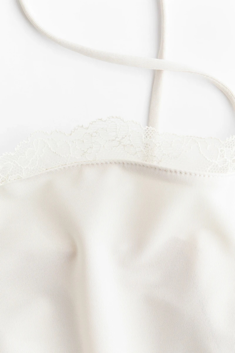 Lace-Trimmed Camisole Top