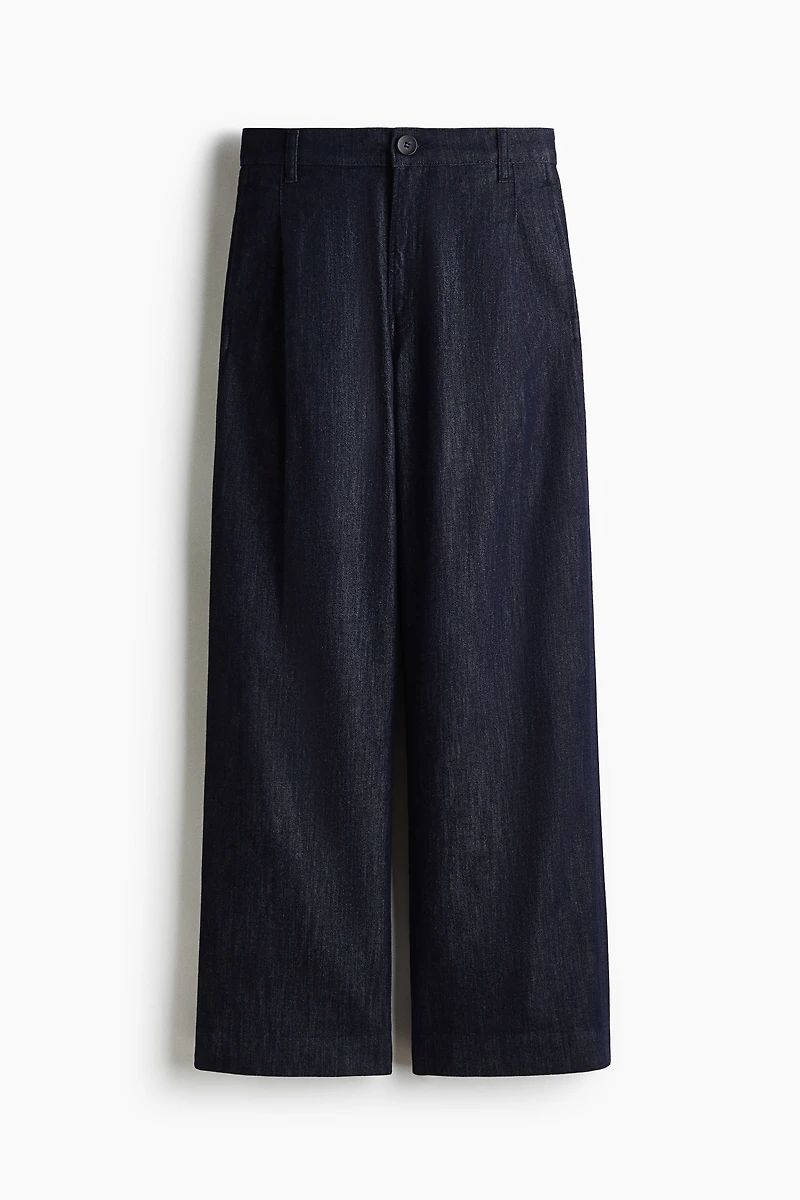 Jean classique jambes amples