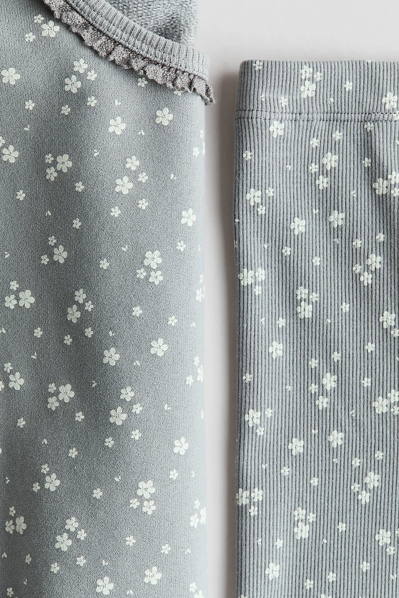 2-Piece Patterned Cotton Set