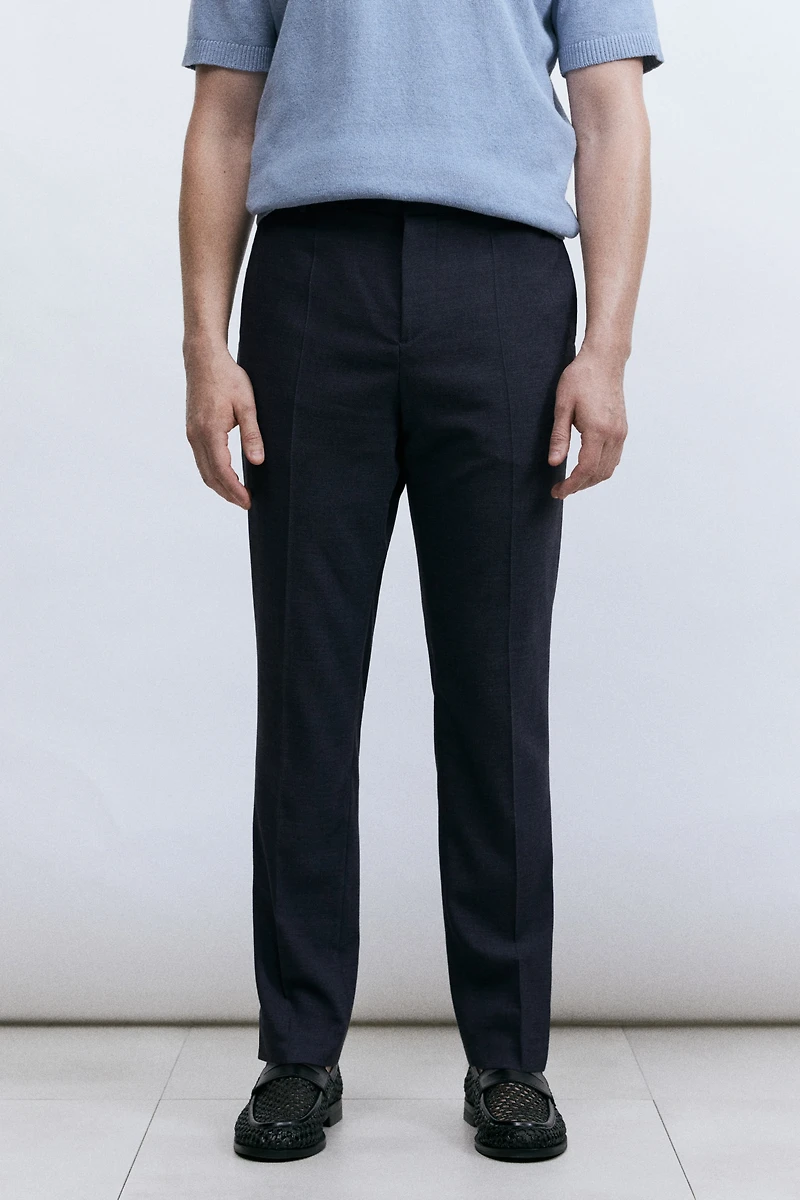 Slim-Fit Suit Pants